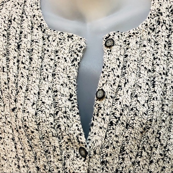 Talbots knitted sweater button down, size S - Picture 3 of 6
